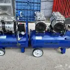 كمبروسر هواء طبي كاتم راسين
