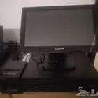 كاشير لمس جودة عاليه سريع مدمج مع طابعه i5