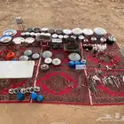 تأجير اغراض رحلات ومناسبات وخيام مكيف صحراوي ومراوح رذاذ