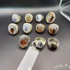 مجموعه خواتم عقيق مصوره يمانيه