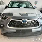 تويوتا هايلاندر 2022 GLE نص فل هايبرد اصفار