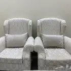 اثاث و كنب صالة و طاولة مع طاولات خدمة