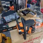 منشار حطب بطارية صوته خفيف الماني تجميع صيني