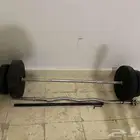 دنابل حديد اثقال نظاف كلها ع السوم