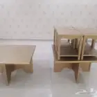 طاولات نظيفه جدا جدا