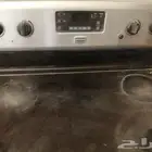 غاز كهربائي وغسالة ميتاج أمريكي ومطبخ المنيوم خزانات خشب