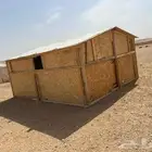 دكات وغرف خشب