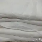 قماش شيفون اوف وايت