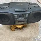 مسجل كاسيت وراديو وسي دي سوني