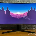 شاشة قيمنق منحنية 27 انش