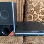 للبيع جهاز صوتي سوني مع سماعه على السوم