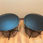 طاولات ايكيا لون أسود