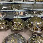 سخان كوزى دائرى 3 مقاس ذهبى وفضى