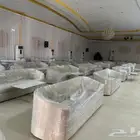 كنبات للقاعات والشاليهات والمنتجعات كميات كبيرة