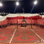 خيمة ب100 وخيمة ب 200 مع الحمام