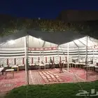 تاجير خيام وبيوت شعر دفايات غاز كراسي وطاولات جميع الانواع
