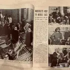 مجله قديمه فيها صوره المؤسس الملك عبدالعزيز رحمه الله