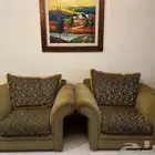 كنب مع ستارة