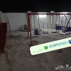 فقط اطلبها ونحن نوصلها ونركب جميع المراجيح والجلسات