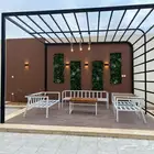 مظلات وديكورات خارجية