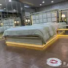 غرف نوم أنيقة من اجود انواع الخشب