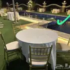 تأجير لوازم الأفراح والمناسبات
