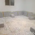 تنجيد وتفصيل جميع انوع الكنب و المجالس و الستائر والمفروشات