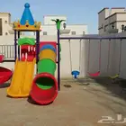 العاب اطفال مراجيح زحاليق وترمبولين جديد بلكرتون