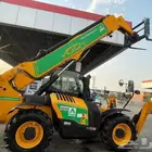 رافعه تلسكوبيه JCB تلي هندر بوم لودر 17متر مديل حديث للاجار