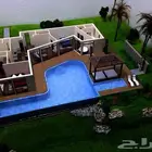 تصميم هندسي افتراضي عماير استراحات محلات