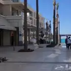 شاليه مفروش علي الممشى للبيع في مراسي مارينا-مصر