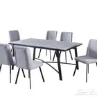 طاولات طعام خشب ورخام بتصاميم مميزة وعصرية