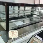 ثلاجة عرض حلى وتجهيزات مقاهي