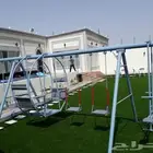 جلسات مريحة مع المراجيح والالعاب المتنوعة