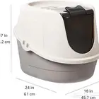 صندوق فضلات القطط بغطاء Litter Box