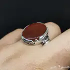 خاتم عقيق يماني صياغة مكحلة