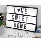 بوكس اضاءة مع حروف قابلة للتغيير