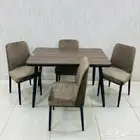 جديد طاولة طعام خشب 4 و6 و8 كراسي متوفر