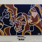 خطاط ورسام - رسم تجريدي - جده