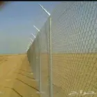 مقاول سياجات حديد شبوك زراعيه مستودعات