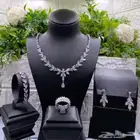 طقم اكسسوار مناسبات زركون جودة عالية سعر رخيص جدا