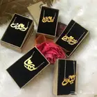 سلاسل اساور مطلية بذهب