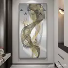 لوحة جدارية مع علاقه ملابس خيارات متعدده
