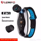 ساعة 2 في 1 سماعة بلوتوثLEMFO T90