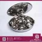 صحن فطور استيل و ميلامين