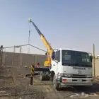 رافعه كرين 7 طن رفع عمال مكيفات وجسور خزانات