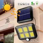 لمبات شوارع حساس بالطاقة الشمسية سلك بطول 5 متر