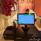 كاشير تابلت مع طابعة ودرج وبرنامج