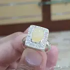 خاتم اوبال اثيوبي نسائي فاخر مميز