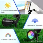 لمبة حديقه ومزارع وبيوت سبعه الوان طاقة شمسيه